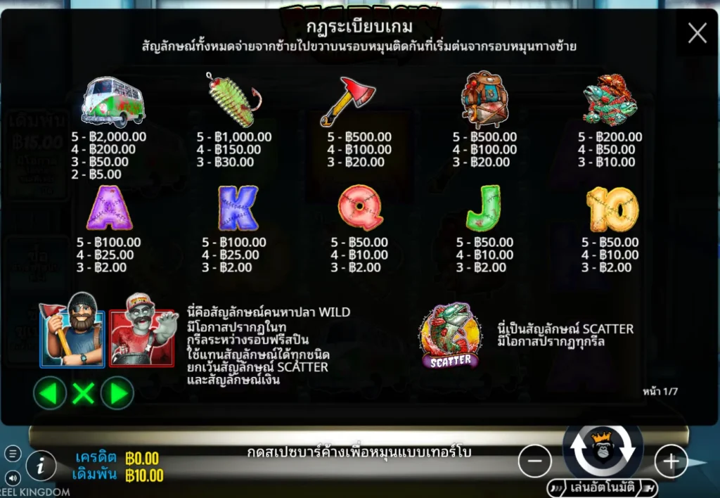 รีวิวเกม Big Bass Halloween 3