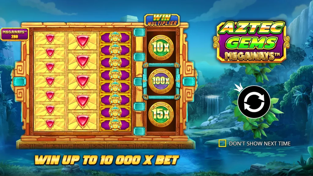 รีวิวเกม Aztec Gems Megaways