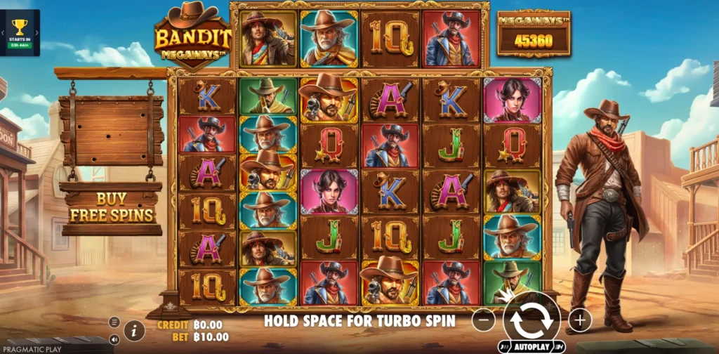 รีวิวเกม Bandit Megaways