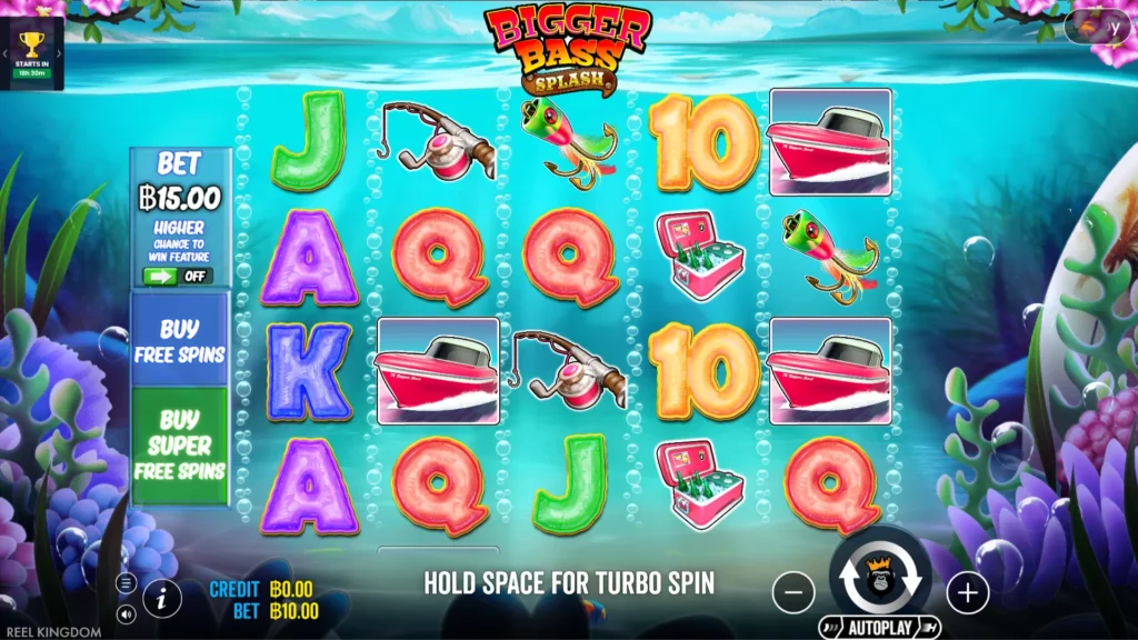 รีวิวเกม Bigger Bass Splash