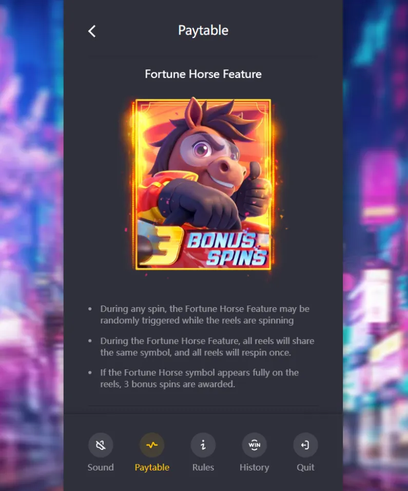 รีวิวเกม Fortune Horse