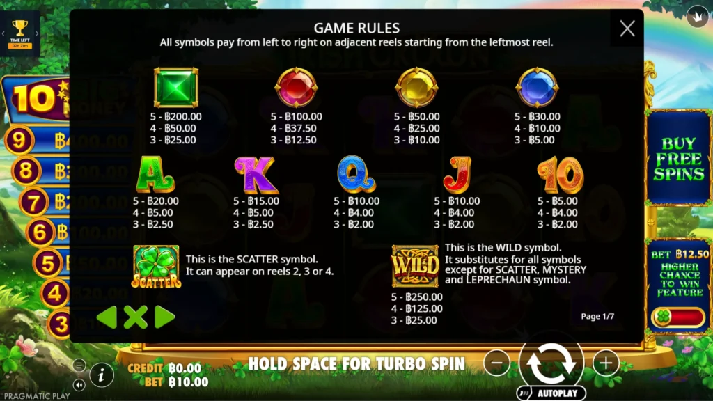 รีวิวเกม Irish Crown