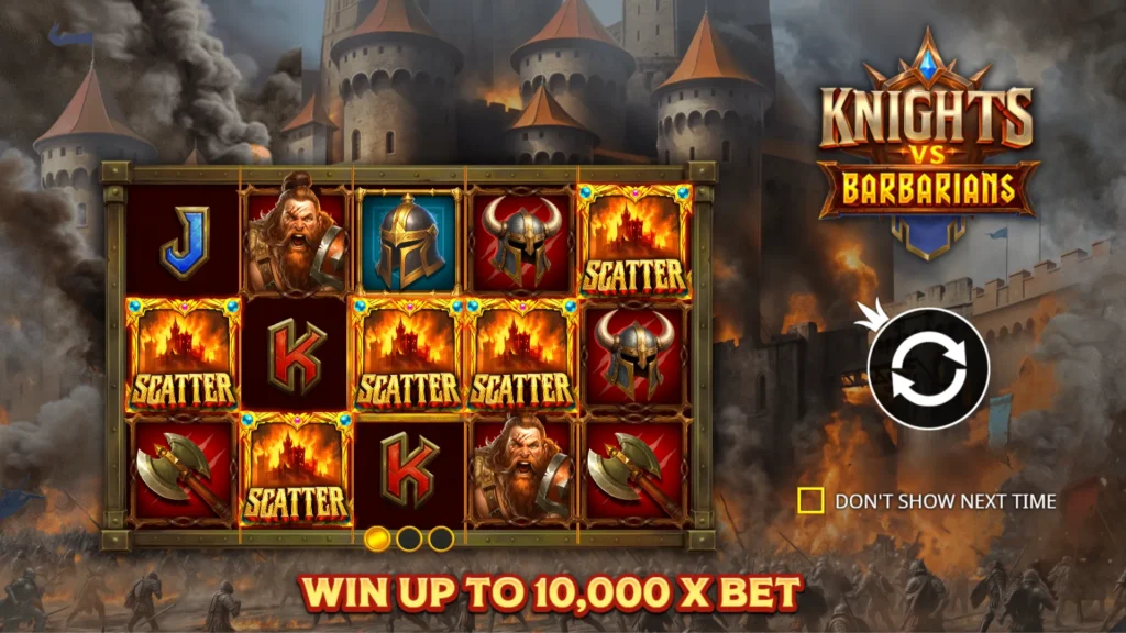 รีวิวเกม Knights vs Barbarians