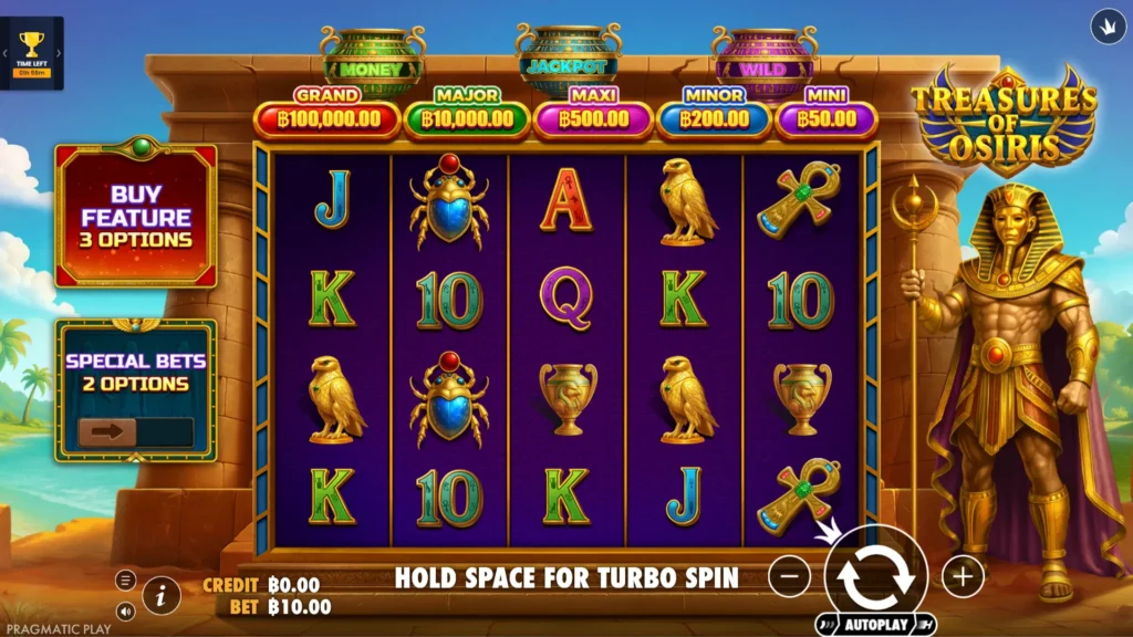 รีวิวเกม Treasures of Osiris