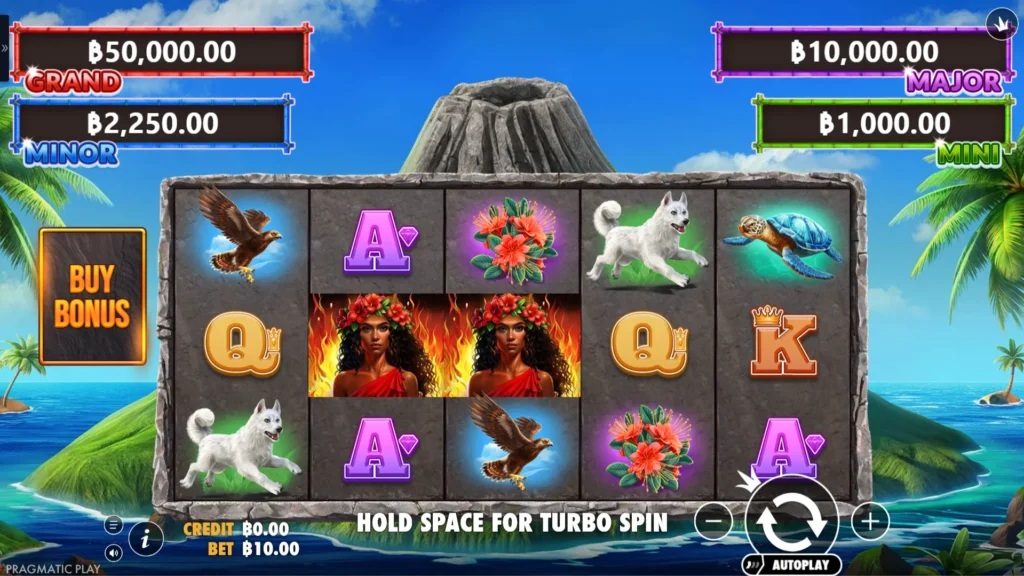 รีวิวเกม Volcano Goddess