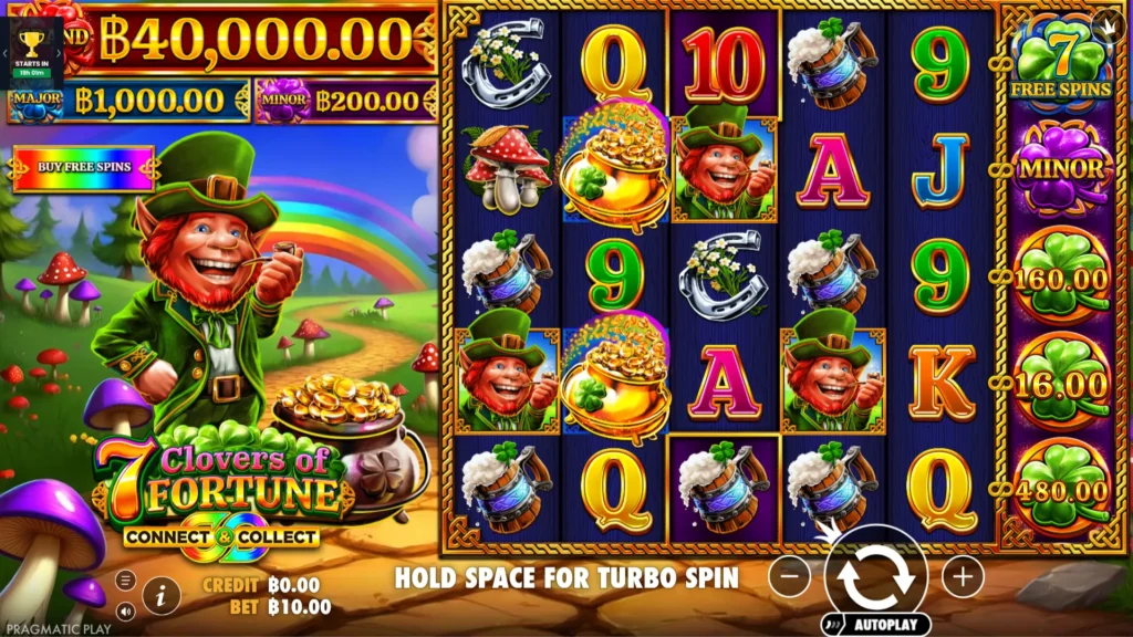 รีวิวเกม 7 Clovers of Fortune