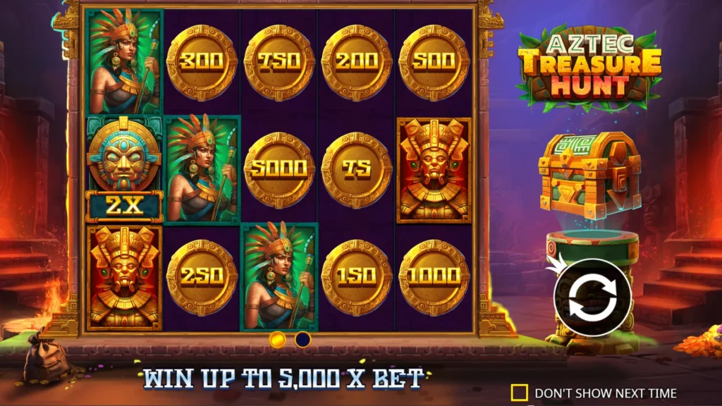 รีวิวเกม Aztec Treasure Hunt