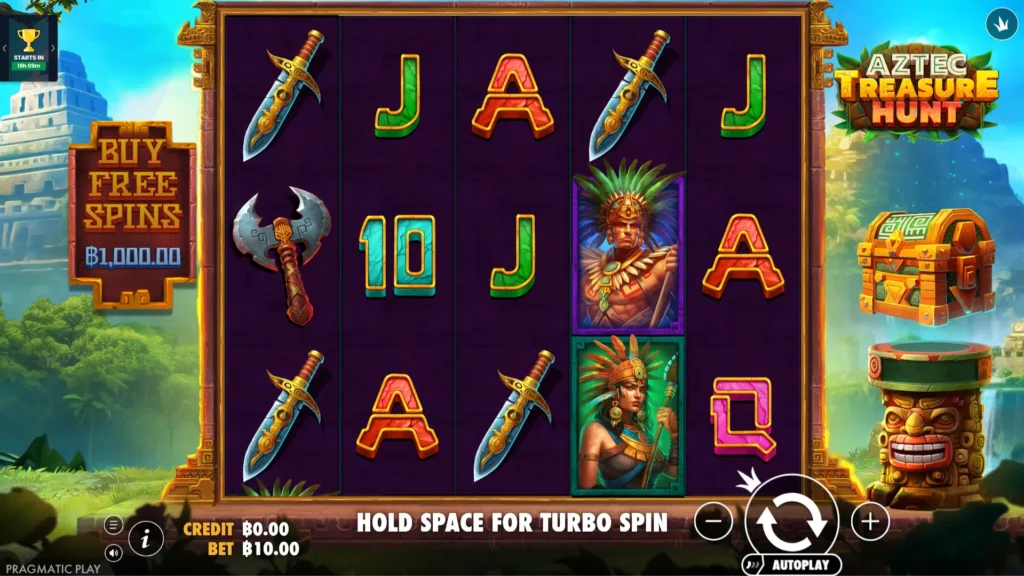 รีวิวเกม Aztec Treasure Hunt