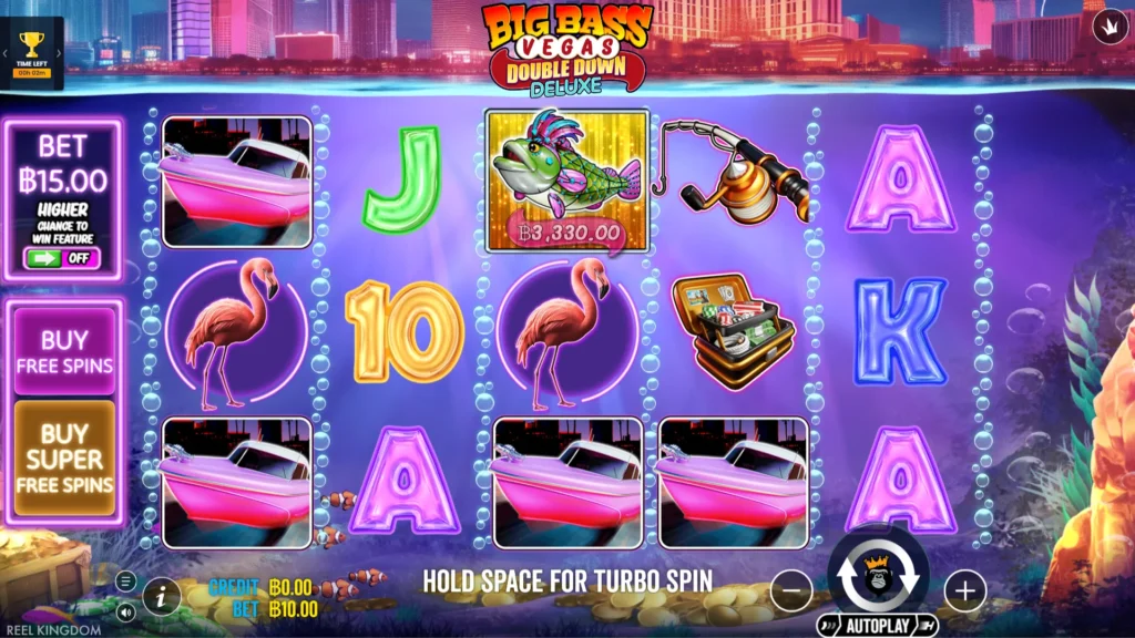 รีวิวเกม Big Bass Vegas Double Down Deluxe