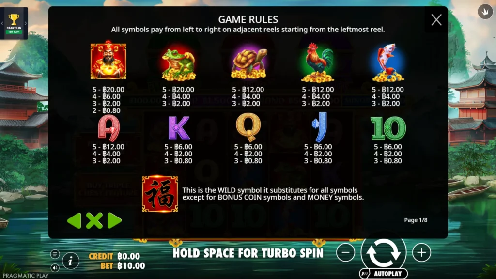 รีวิวเกม Chests of Cai Shen