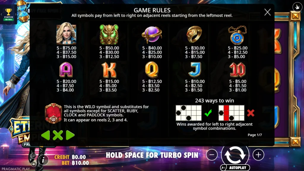 รีวิวเกม Eternal Empress - Freeze Time