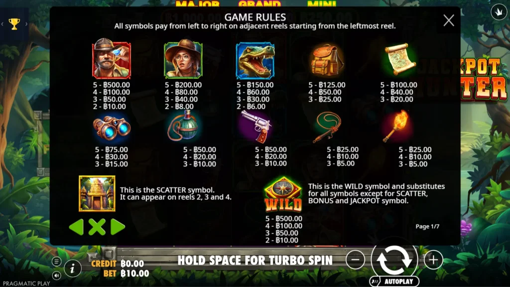 รีวิวเกม Jackpot Hunter