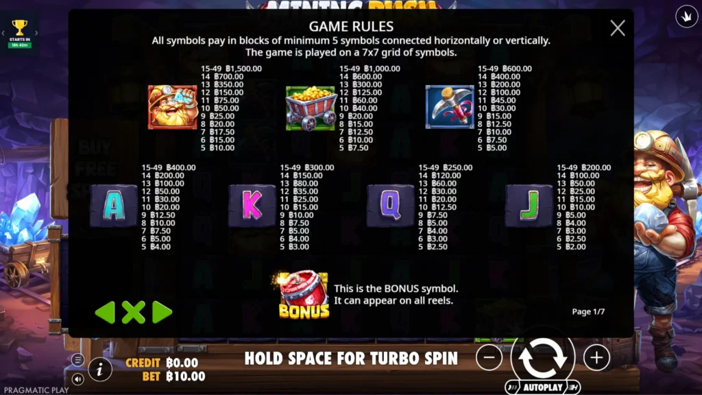 รีวิวเกม Mining Rush