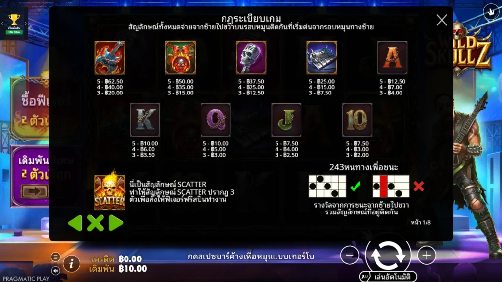 รีวิวเกม Wild Skullz