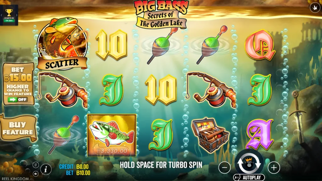 รีวิวเกม Big Bass - Secrets of the Golden Lake