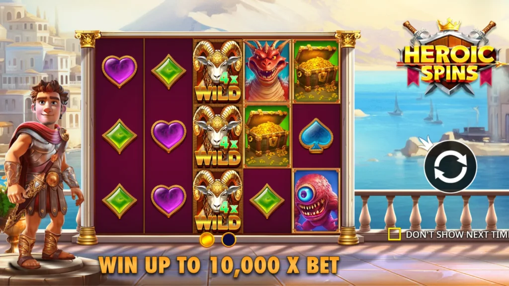 รีวิวเกม Heroic Spins