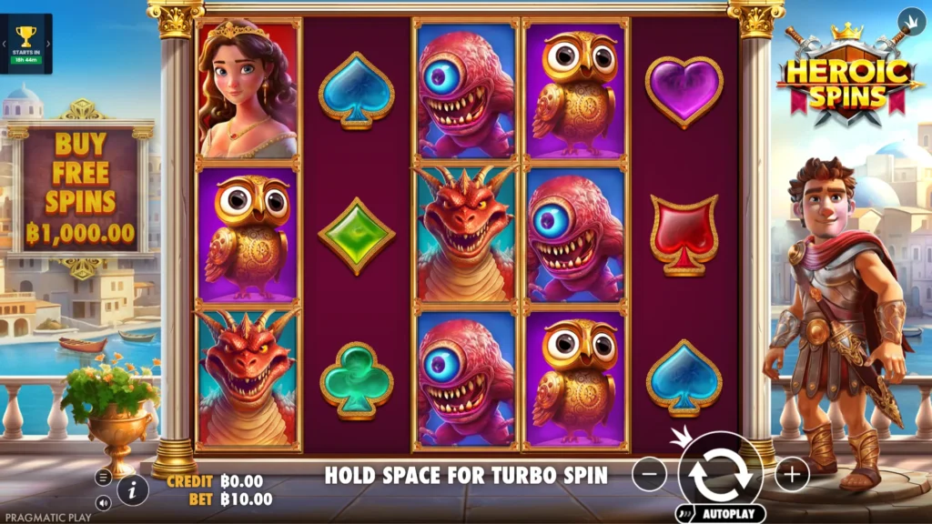 รีวิวเกม Heroic Spins