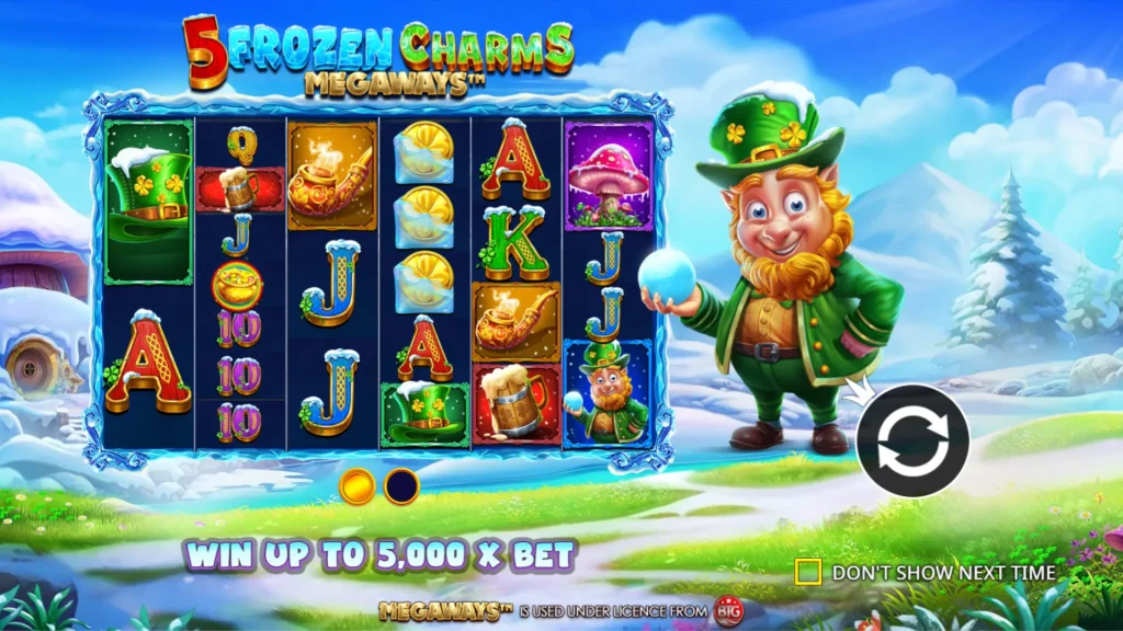 รีวิวเกม 5 Frozen Charms Megaways