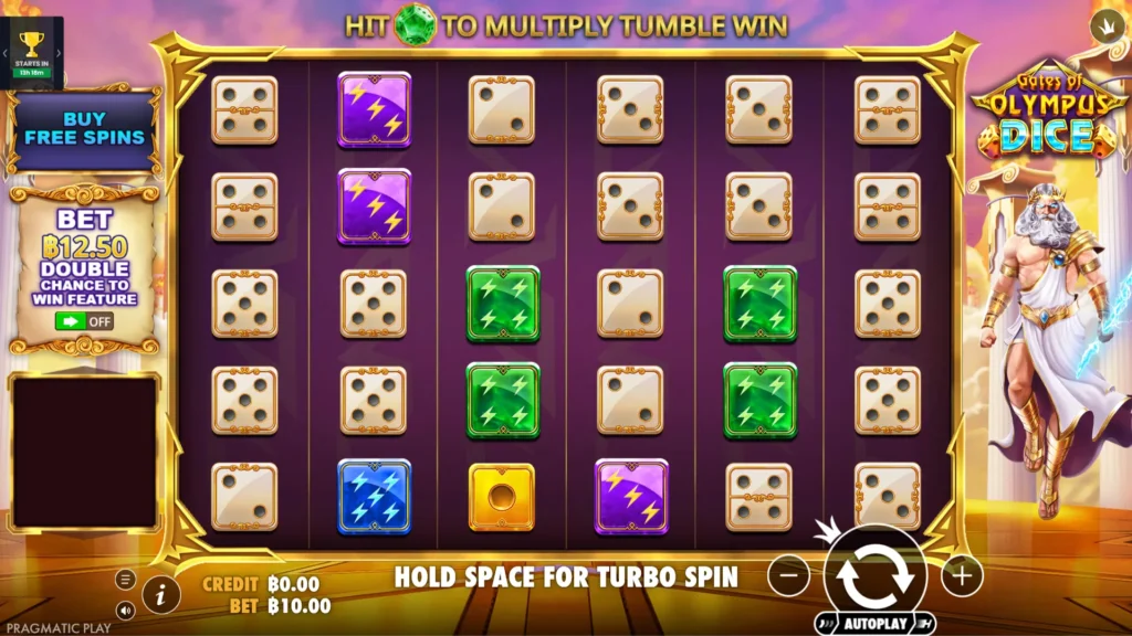 รีวิวเกม Gates of Olympus Dice