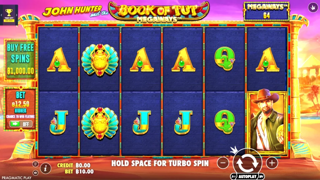 รีวิวเกม Book of Tut Megaways