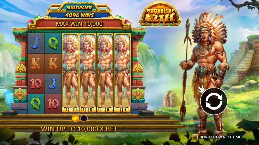 รีวิวเกม Fortunes of Aztec