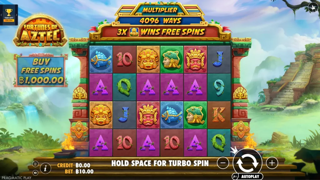 รีวิวเกม Fortunes of Aztec